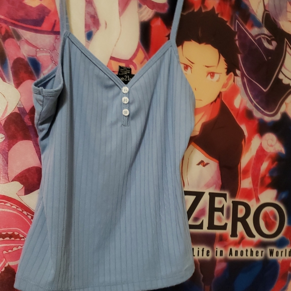 Blue tanktop